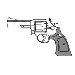 [MIL] マルシン工業 ガスリボルバー 6mmBB 新型パッキン Xカートリッジ S&W(スミスアンドウェッソン) M586/686 エクセレントHW(ヘビーウェイト) ハーフチェッカー木製グリップ (18歳以上専用)