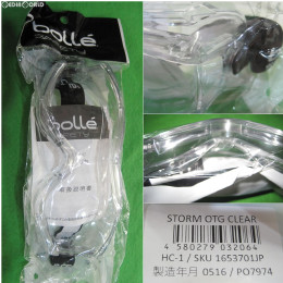 [買取]bolle SAFETY(ボレーセーフティ) STORM(ストーム) クリアレンズ ゴーグル(165