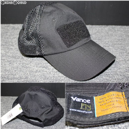 [買取]VanceFly メッシュベースボールキャップ ブラック(va1sumc001-bk)