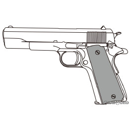 [買取]マルシン 発火モデルガン 組立キット M1911A1 HW(ヘビーウェイト)